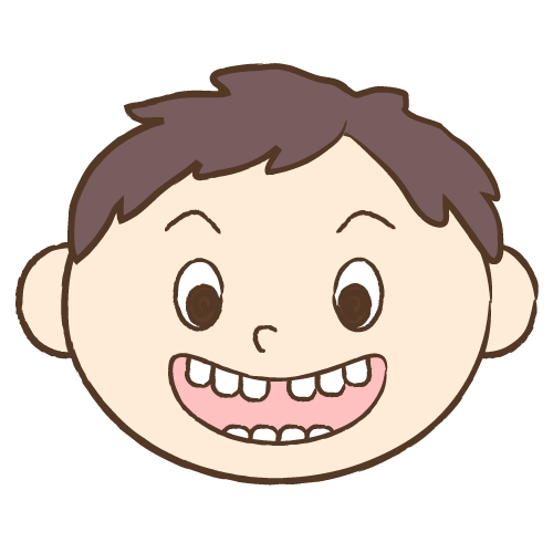 安佐北区 歯医者 前歯の「すきっ歯」