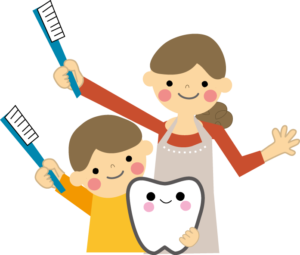 安佐北区　歯医者　子どもの歯ぐきチェック（保護者の方へ）