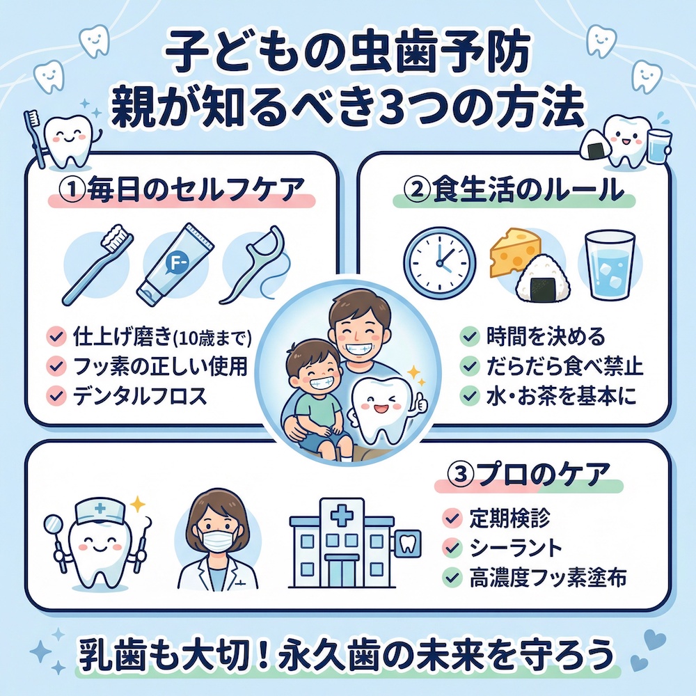 安佐北区　歯医者　子どもの食生活で気を付けたいこと